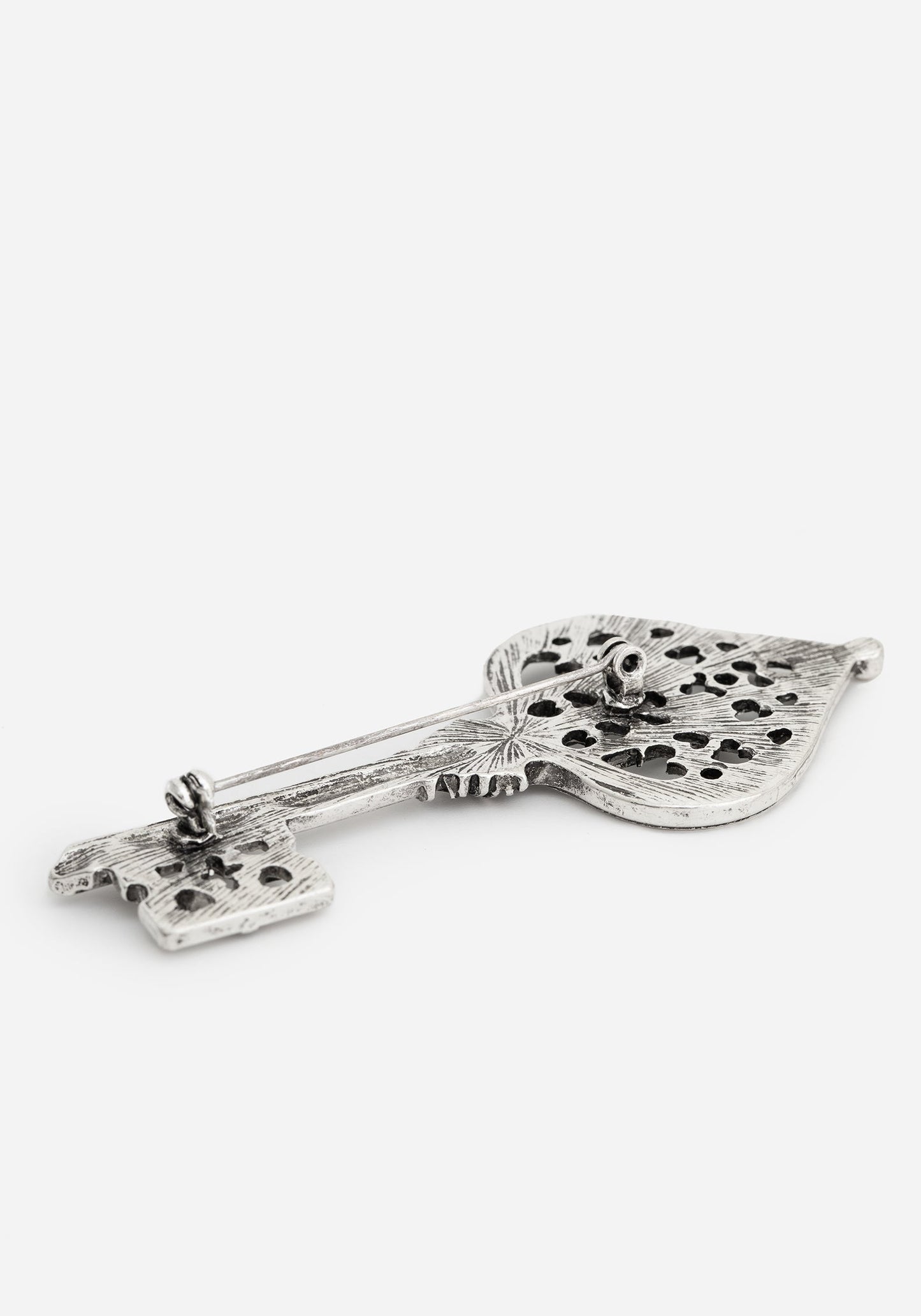 Gothic Cathedral Key Brooch