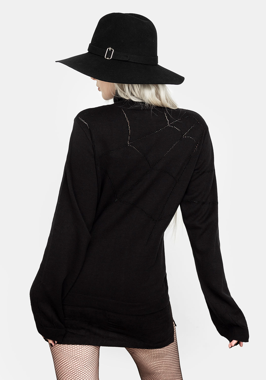 Lolth Relaxed Fit Pointelle Jumper