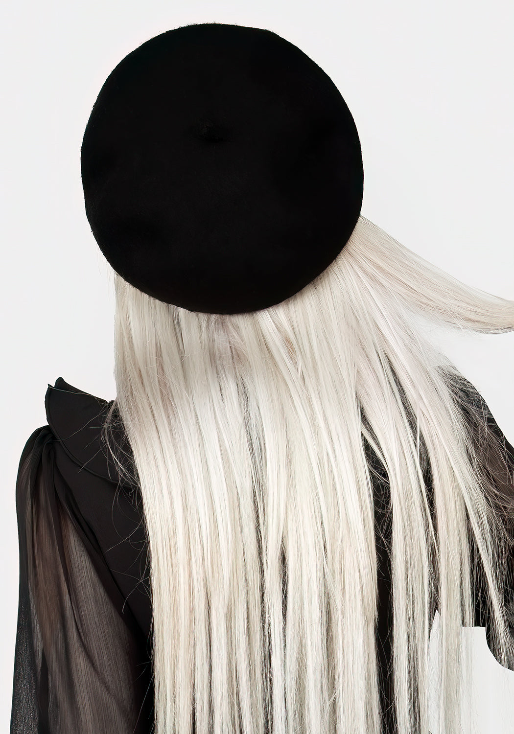 Lunar Embroidered Beret