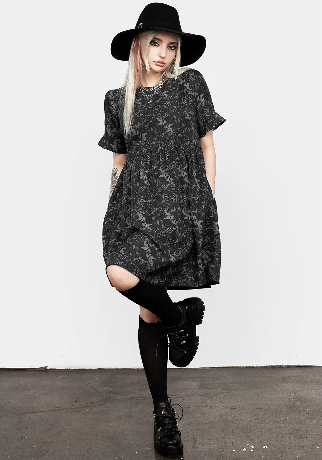 Petrichor Smock Dress