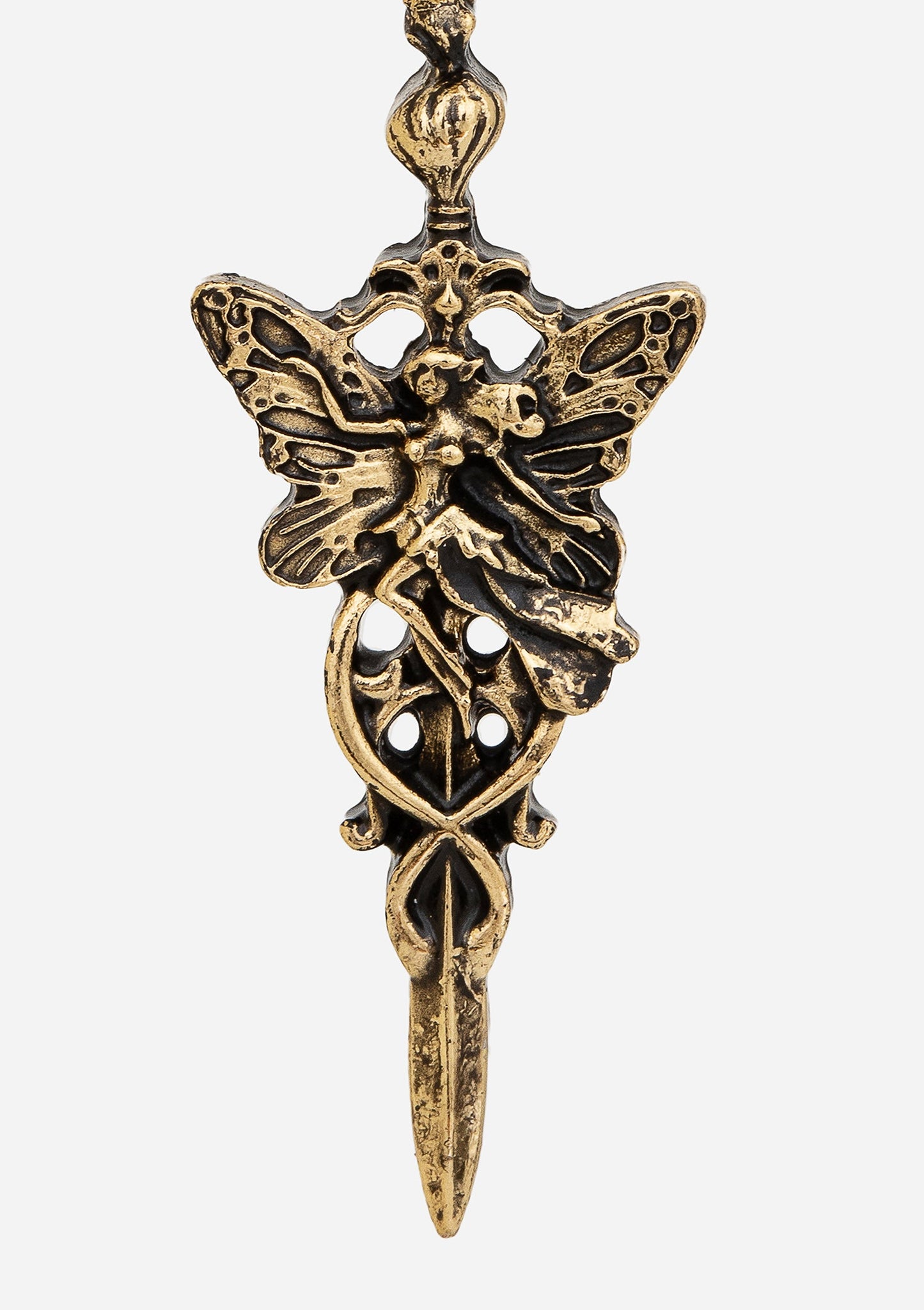 Maypole Fairy Dagger Drop Earrings