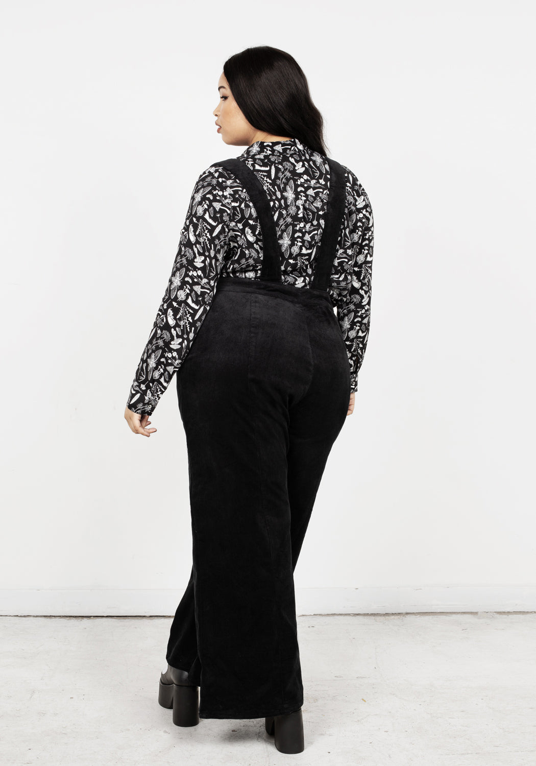 Janis Flared Cord Dungarees