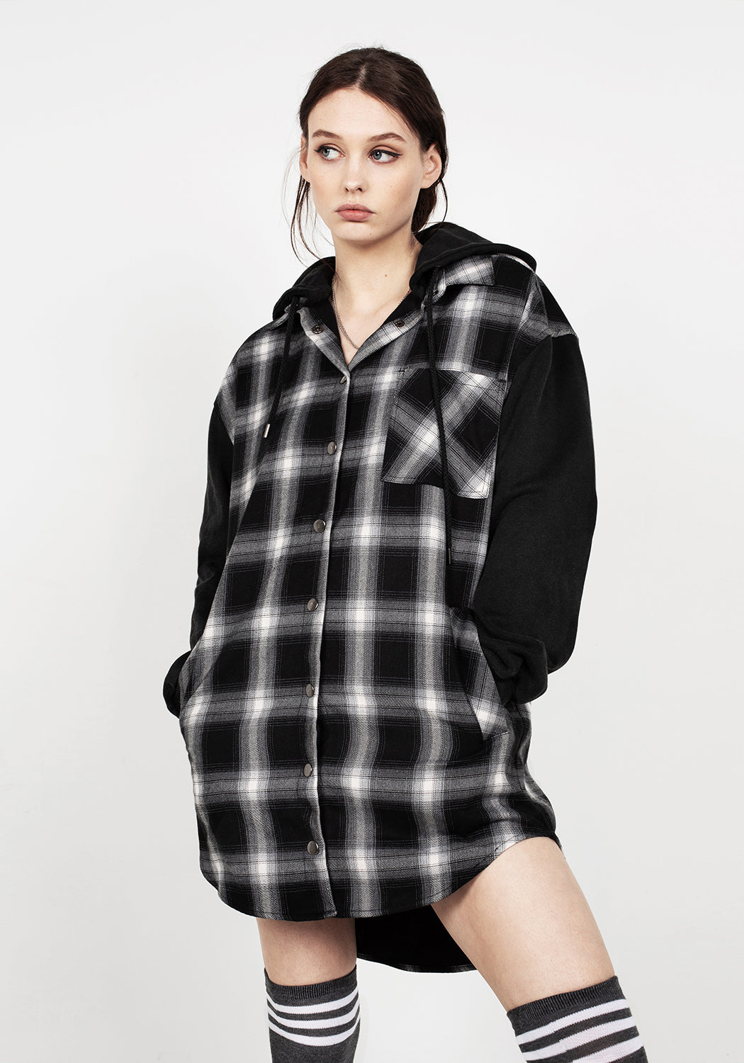 YIELD OVERSIZED SHIRT JACKET