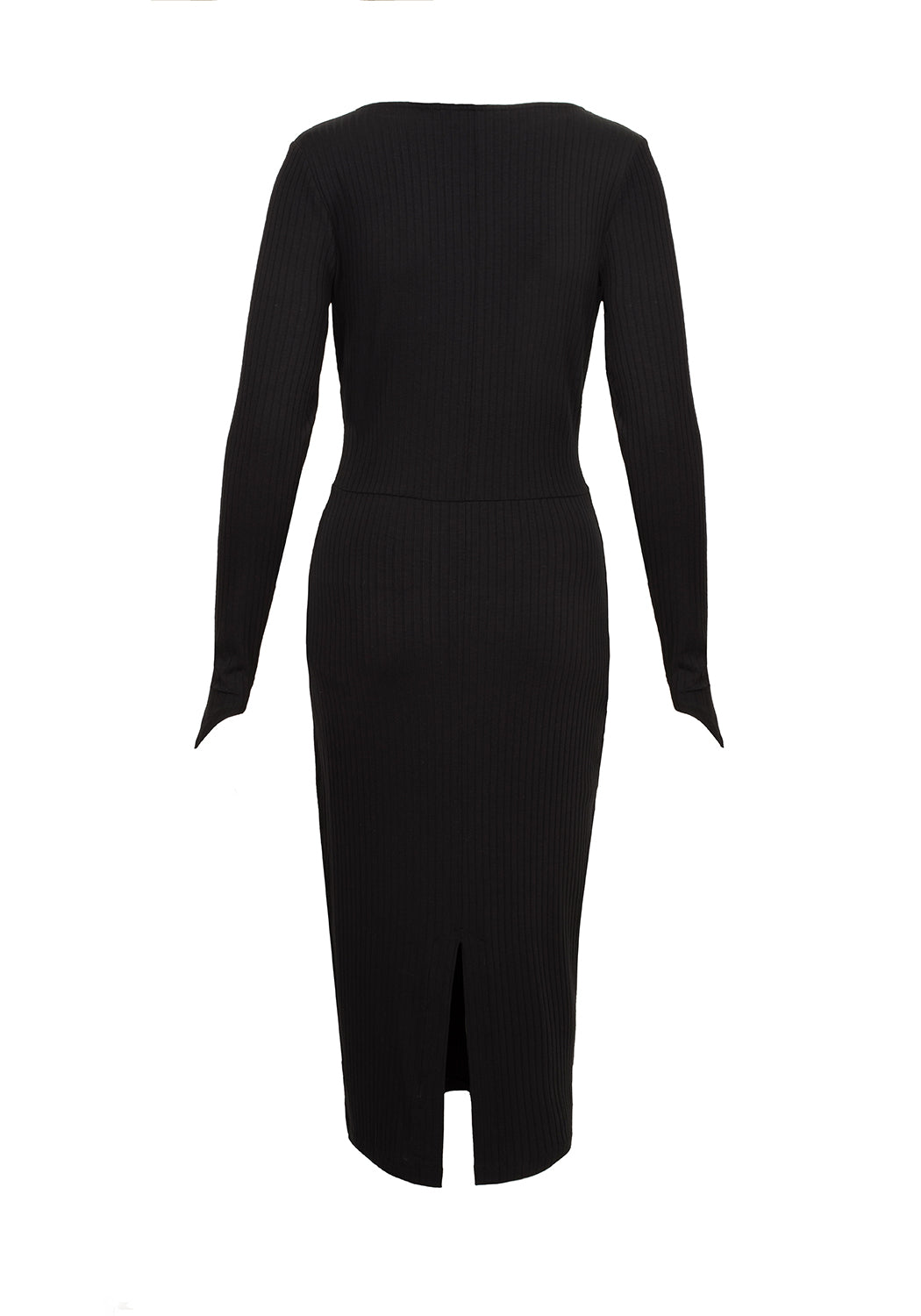 VAMPIRA V-NECK MIDI DRESS