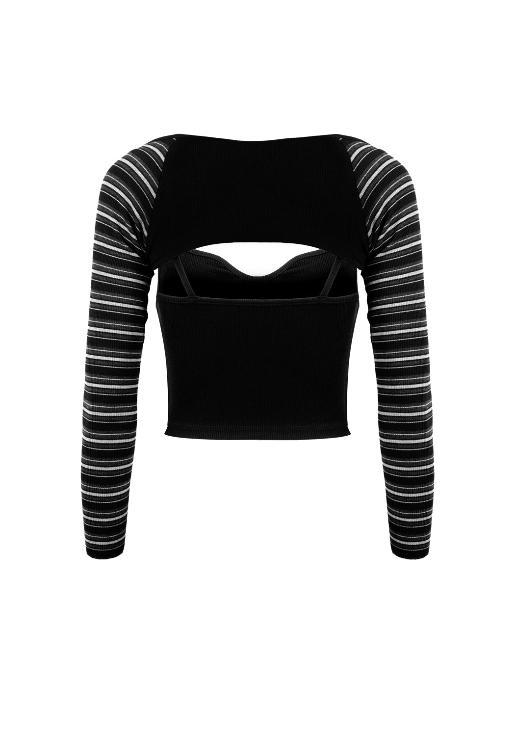 Gwen 90s Cami Top and Stripe Cardigan