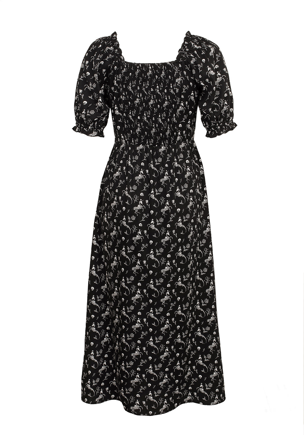 MAKEBELIEVE LACE UP MIDI DRESS