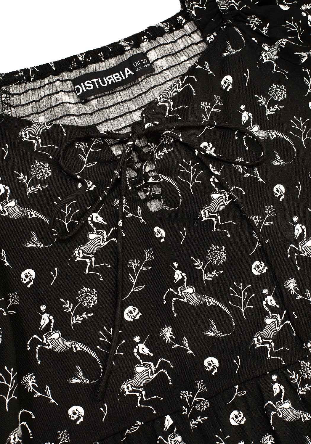 MAKEBELIEVE LACE UP MIDI DRESS