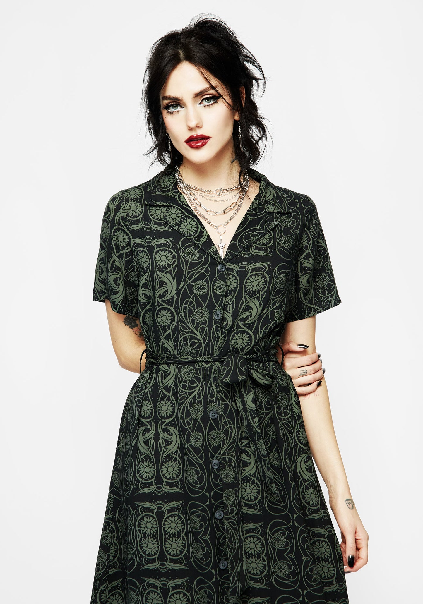 Fianna Midi Shirt Dress