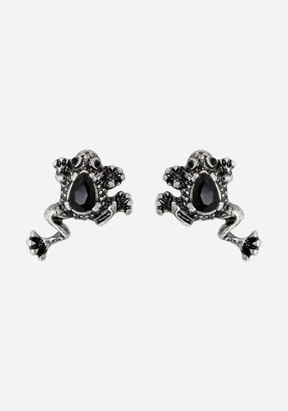 Bheki Frog Stud Earrings