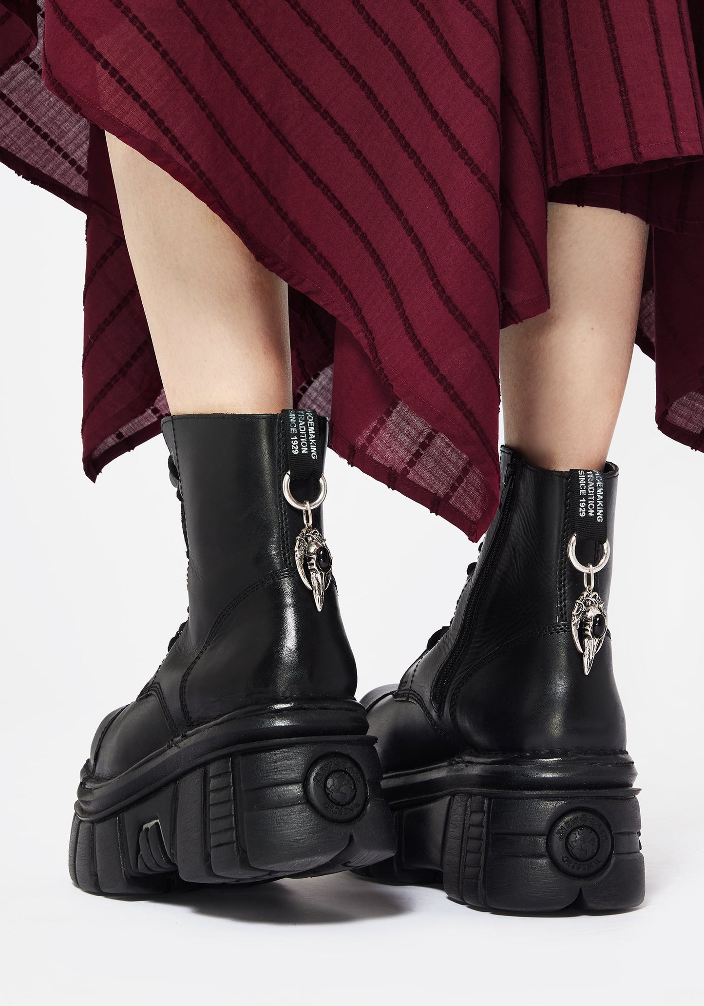 Axis Ram Skull Charm