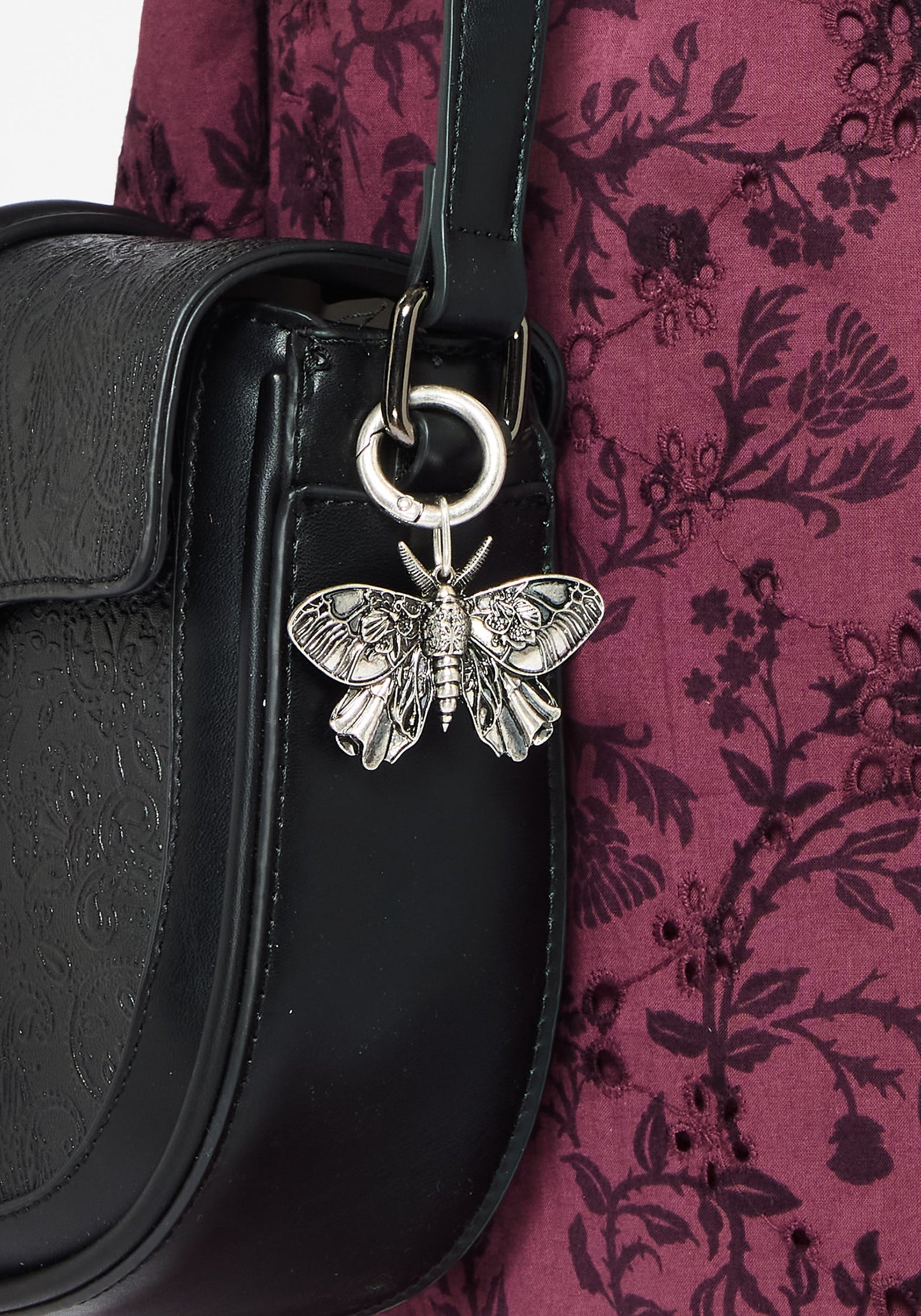 Delilah Death Moth Charm