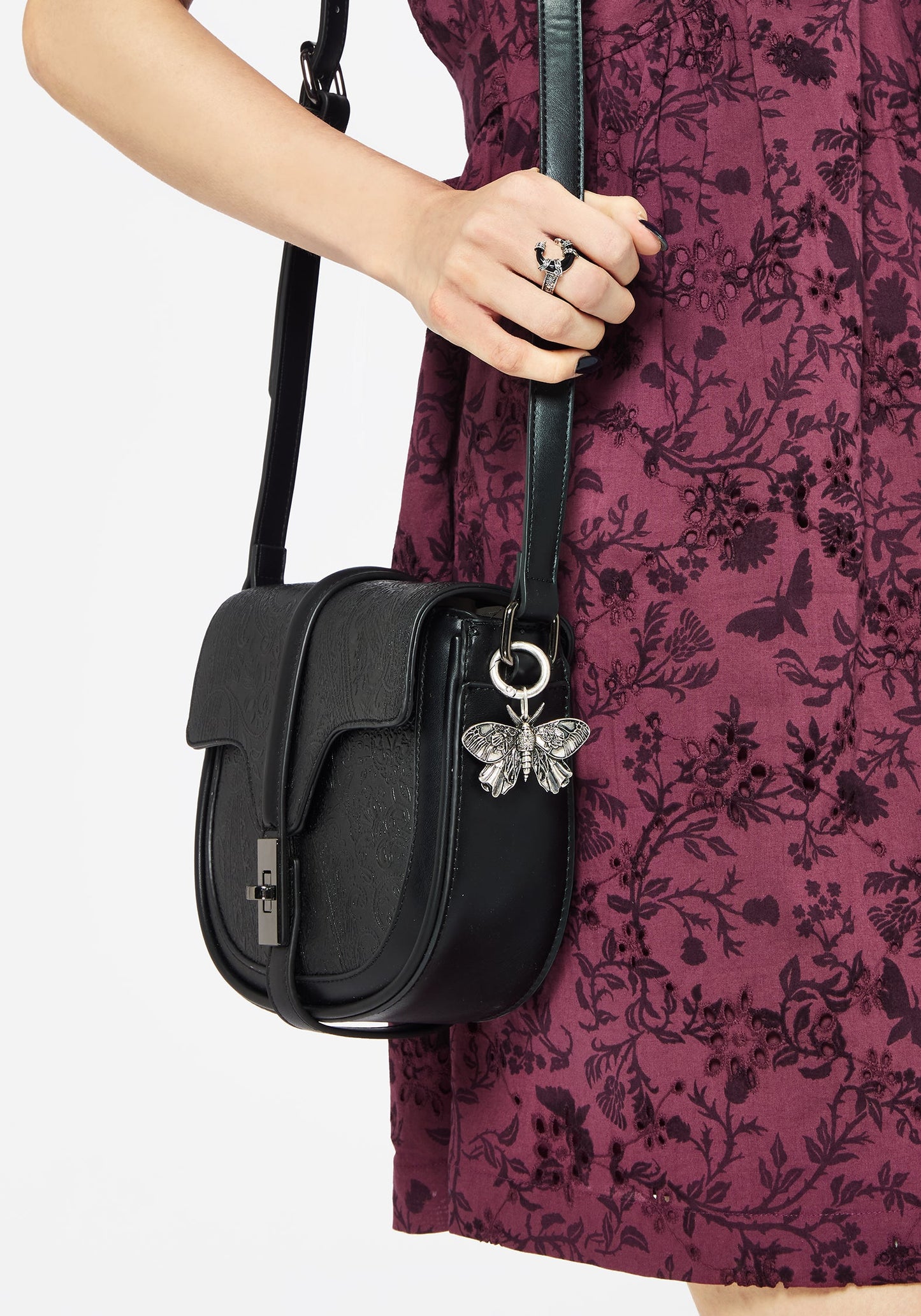 Delilah Death Moth Charm