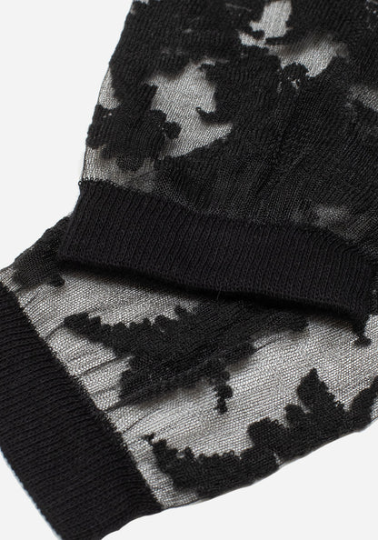 Esoteric Fern Lace Socks