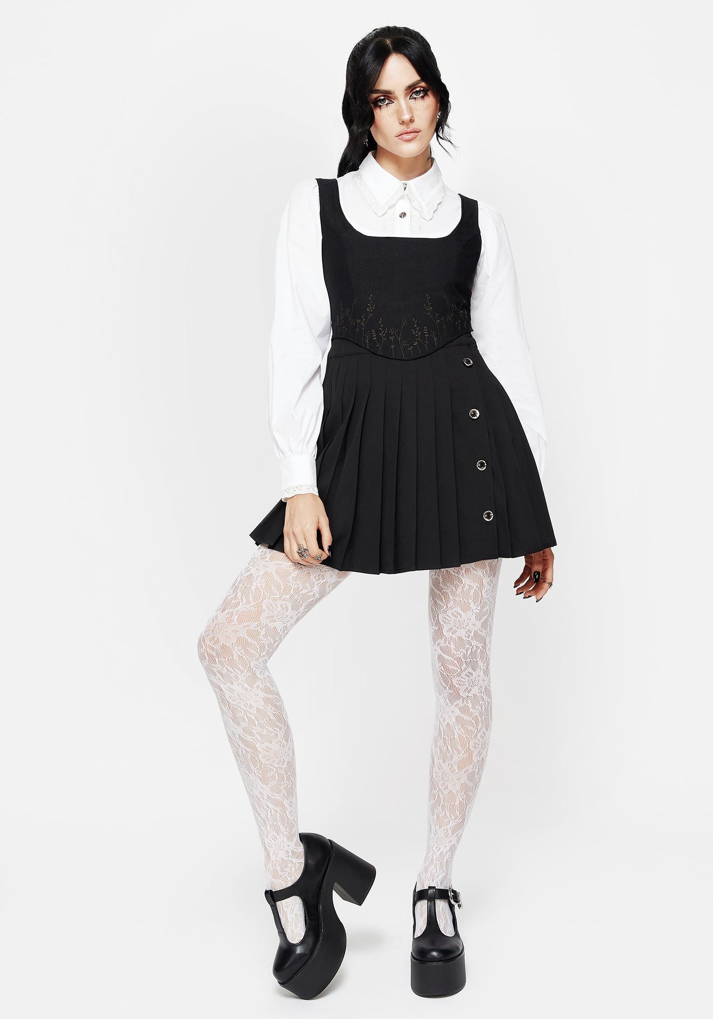 Phantasmic Sheer Lace Tights