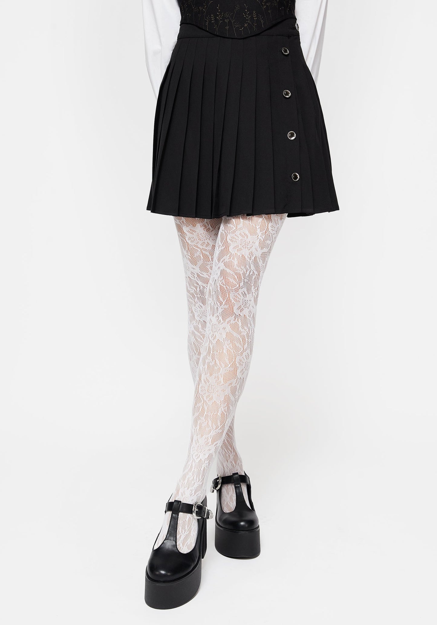 Phantasmic Sheer Lace Tights