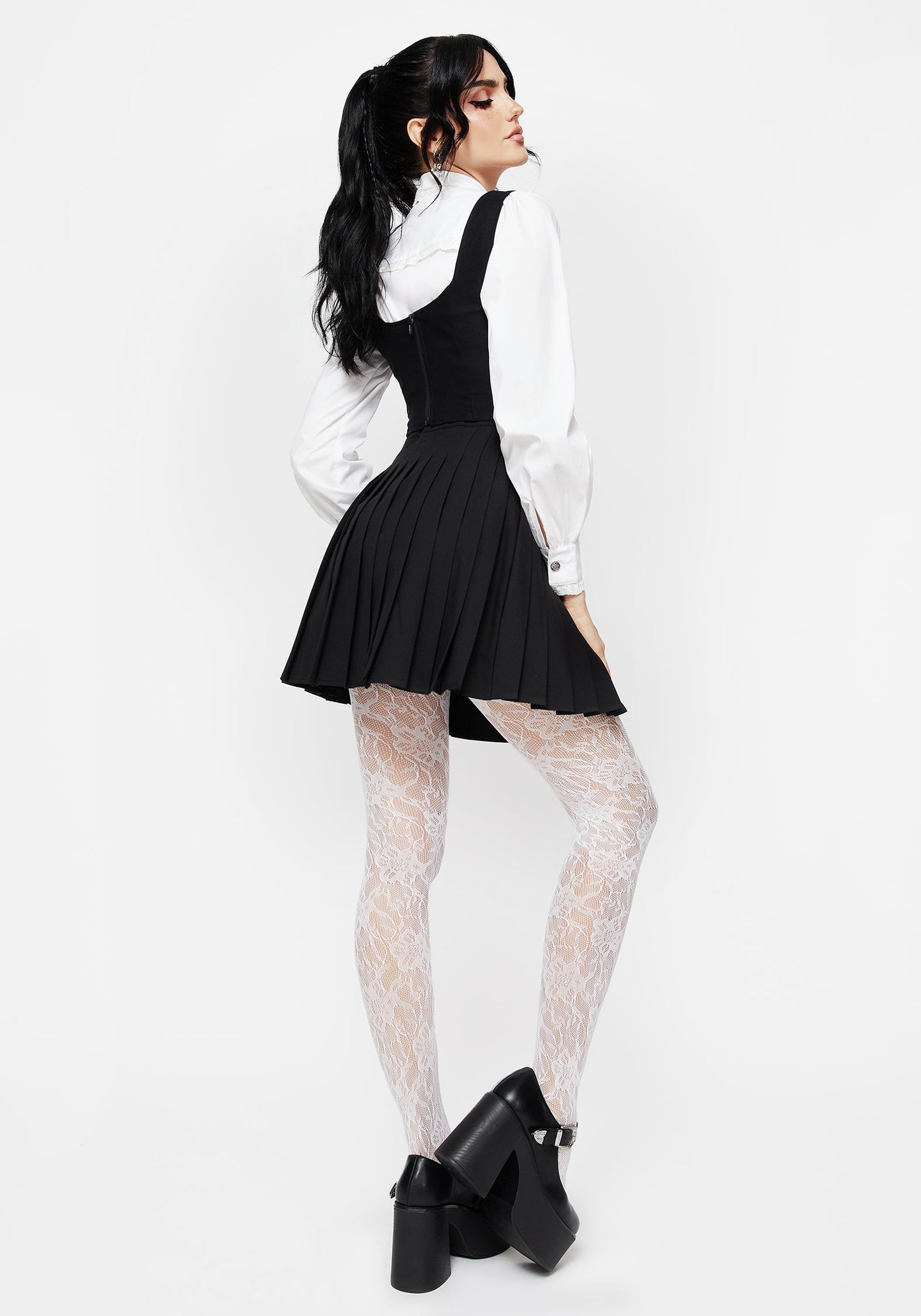 Phantasmic Sheer Lace Tights