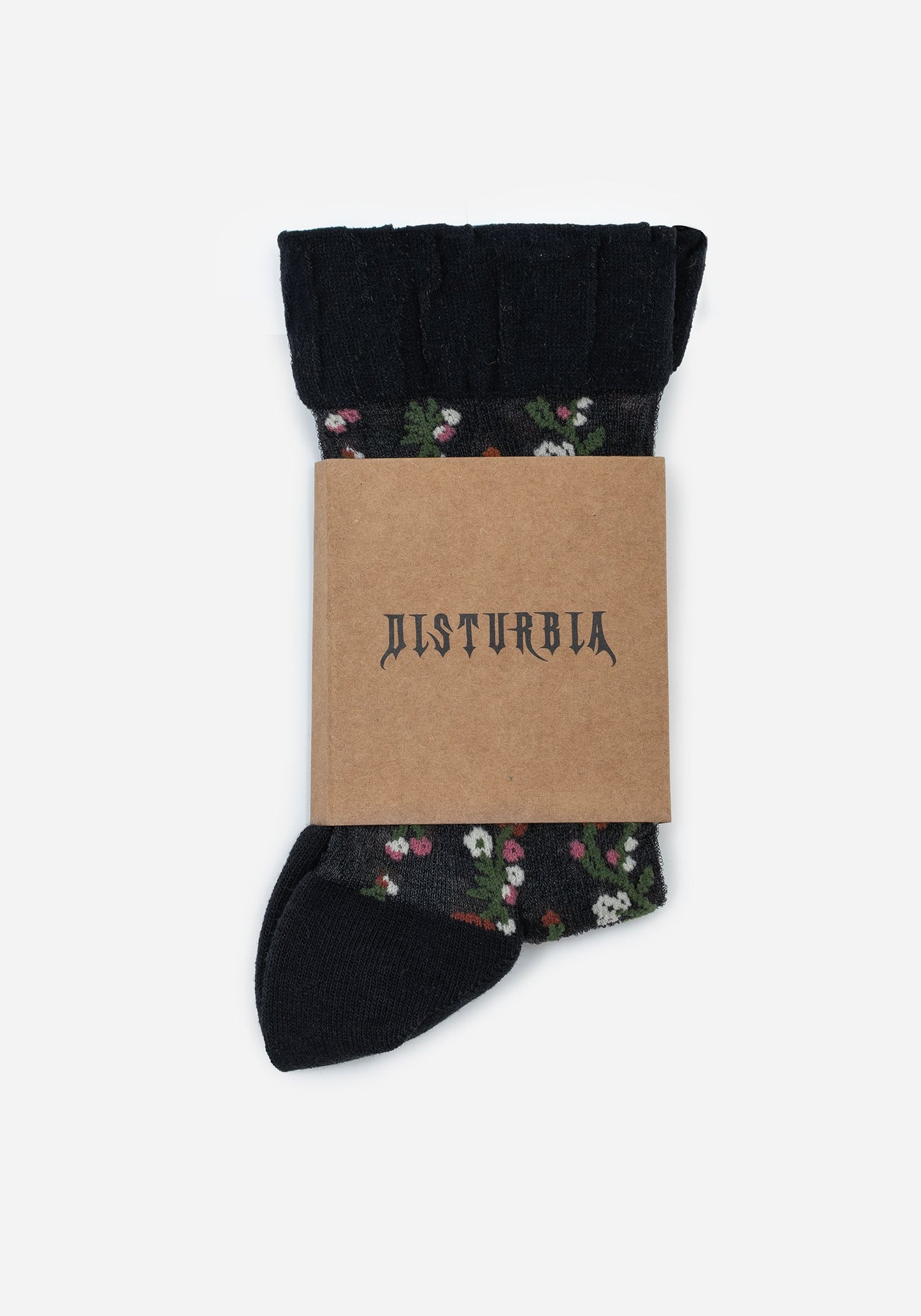 Everblooming Floral Mesh Socks