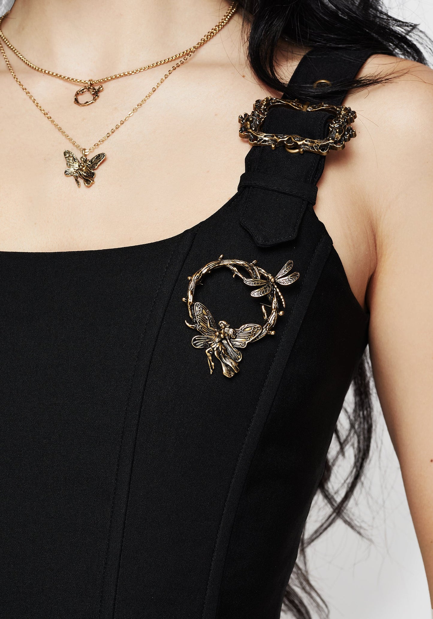 Maypole Fairy Brooch