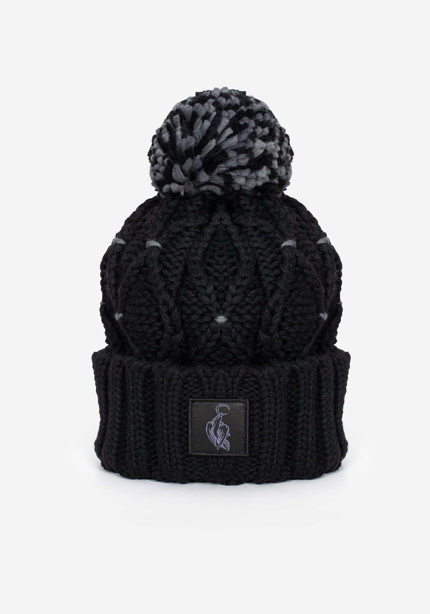 Layla Criss Cross Bobble Hat
