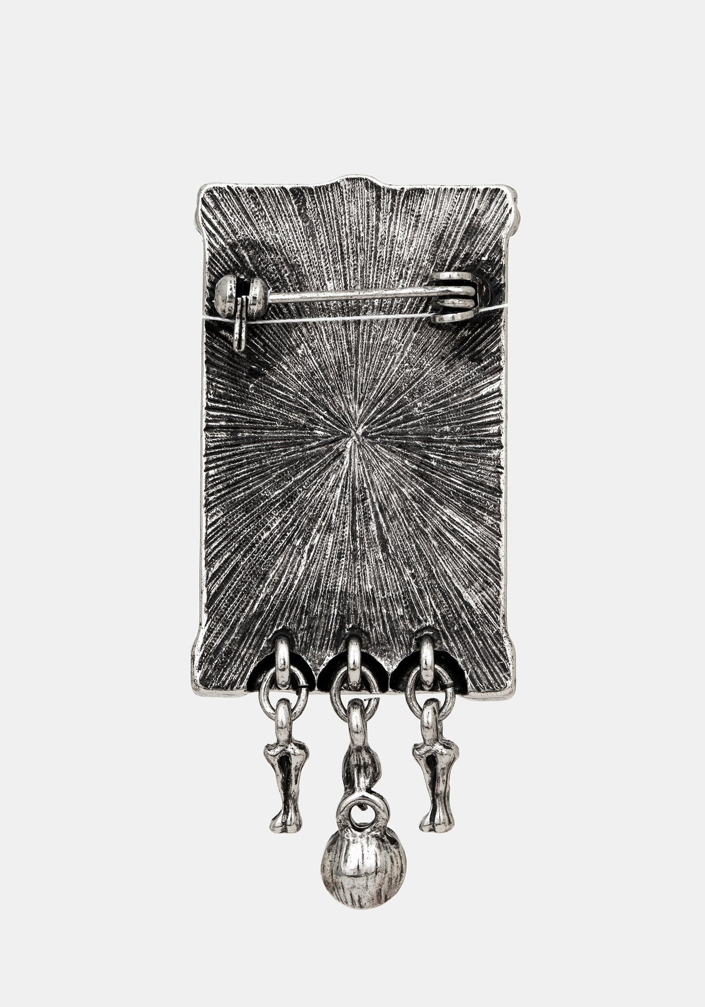 Death Tarot Card Brooch