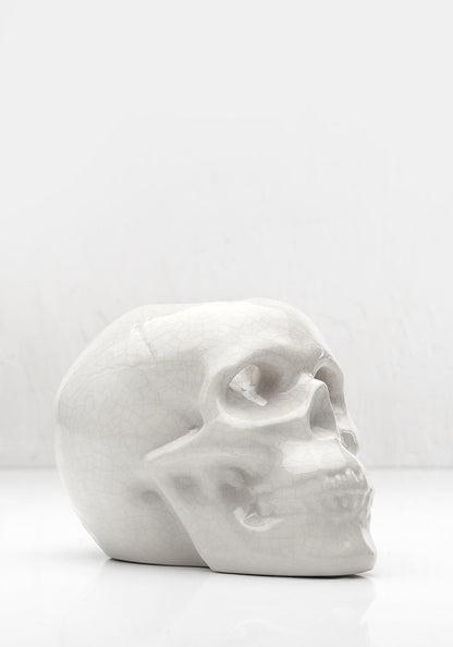 CRYING SKULL CANDLE HOLDER
