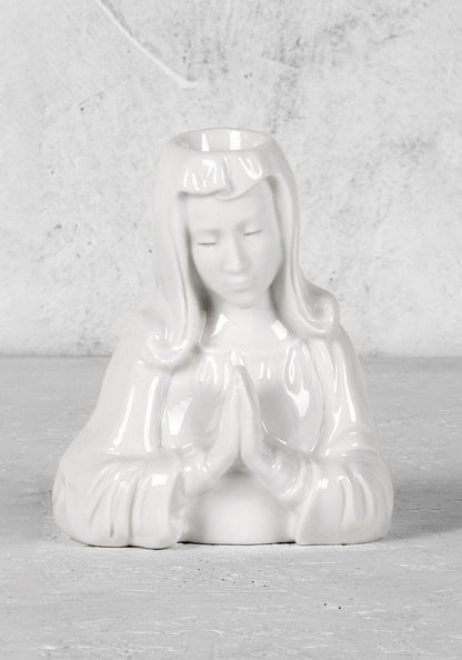 Crying Mary Candle Holder