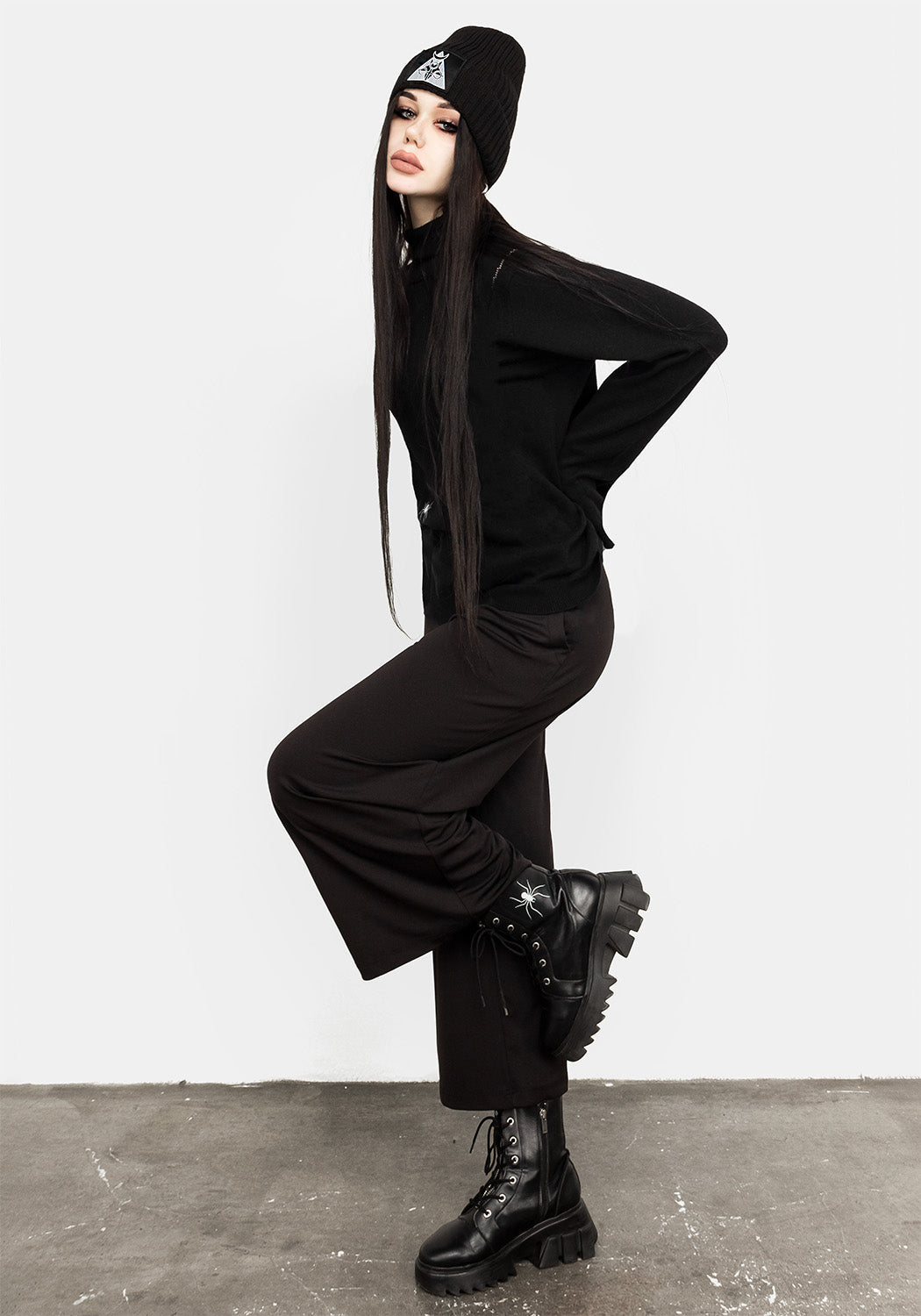 MANTRA WASHED LOGO BEANIE