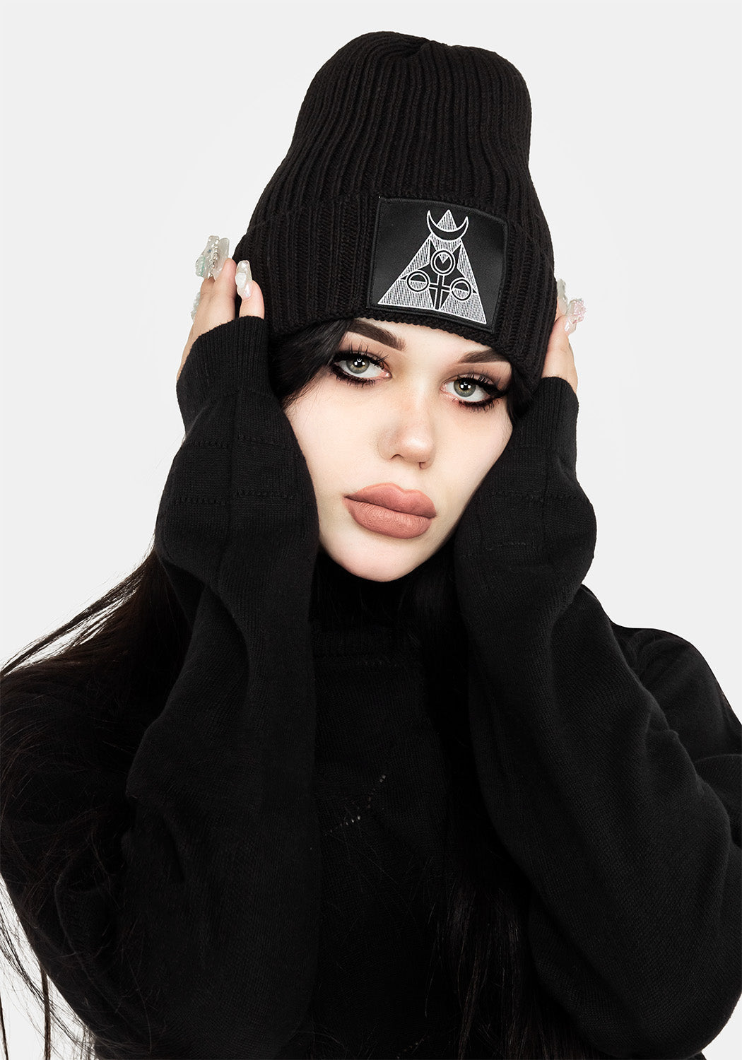 MANTRA WASHED LOGO BEANIE