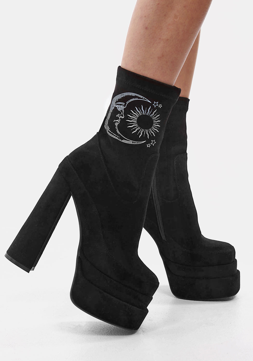 SOL SOCK PLATFORM BOOTS