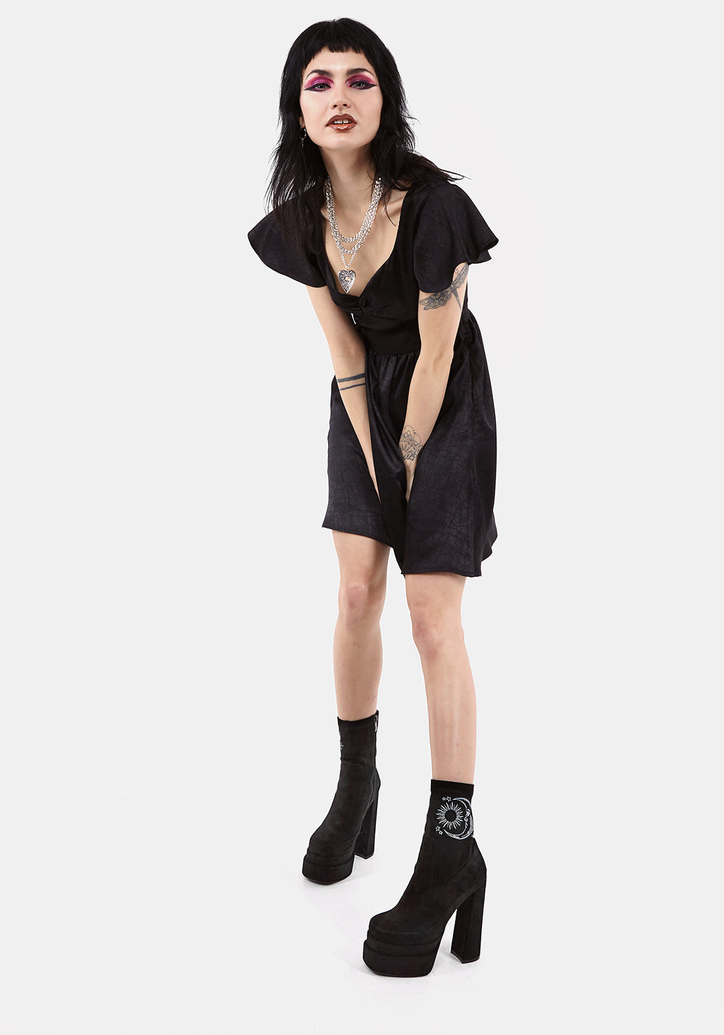 SOL SOCK PLATFORM BOOTS