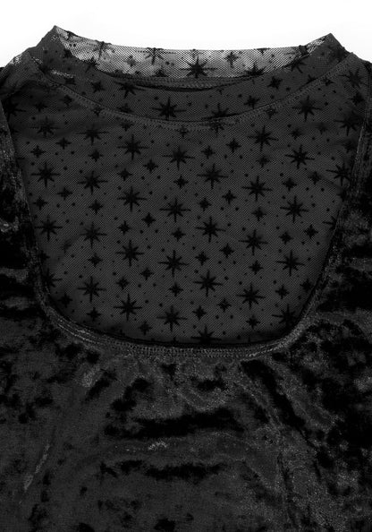 Spectacle Velvet Bodycon Dress