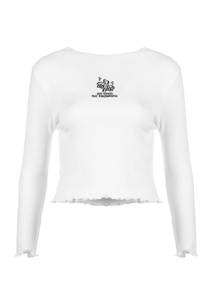 No Rain No Flowers Rib Top