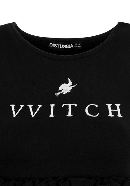 Vvitch Ruffle Midi Skater Dress