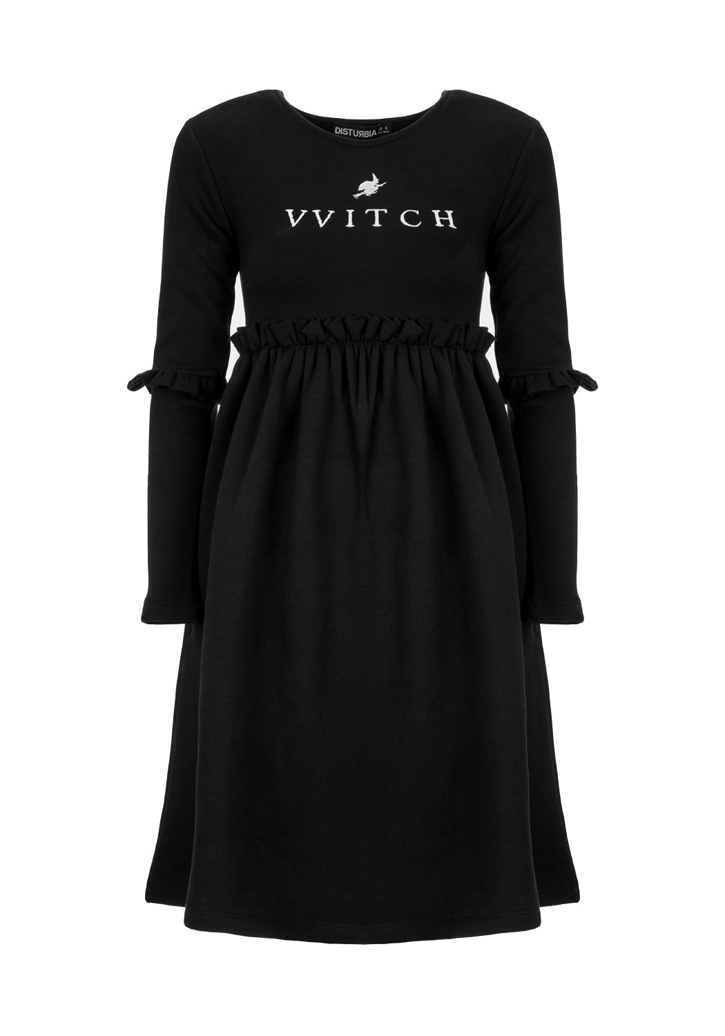 Vvitch Ruffle Midi Skater Dress