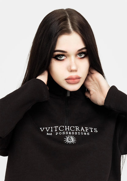 Craftwitch Embroidered Sweatshirt