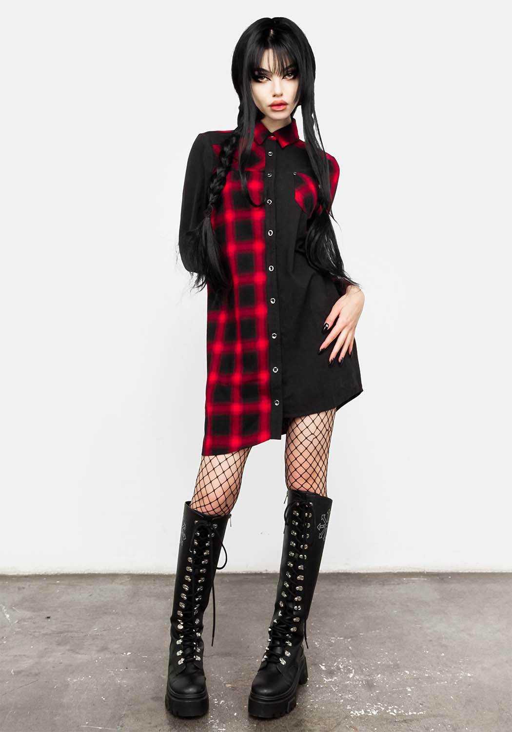 Danger Deconstructed Shirt Dress