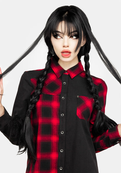 Danger Deconstructed Shirt Dress