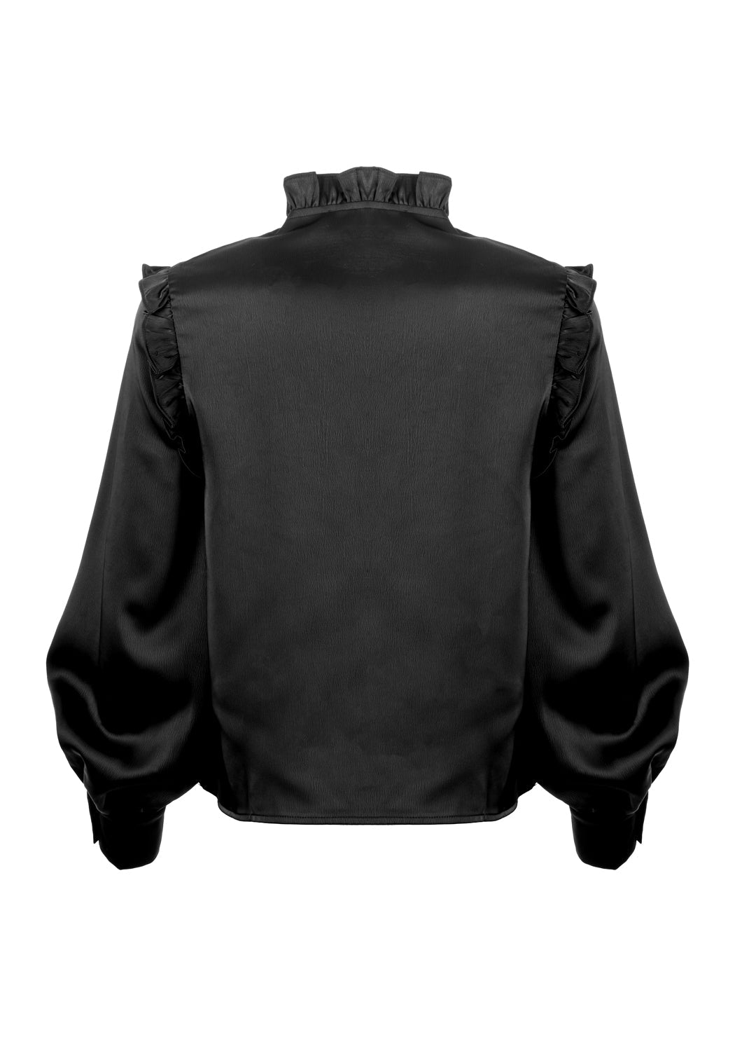 Obsession Pintuck Ruffle Blouse