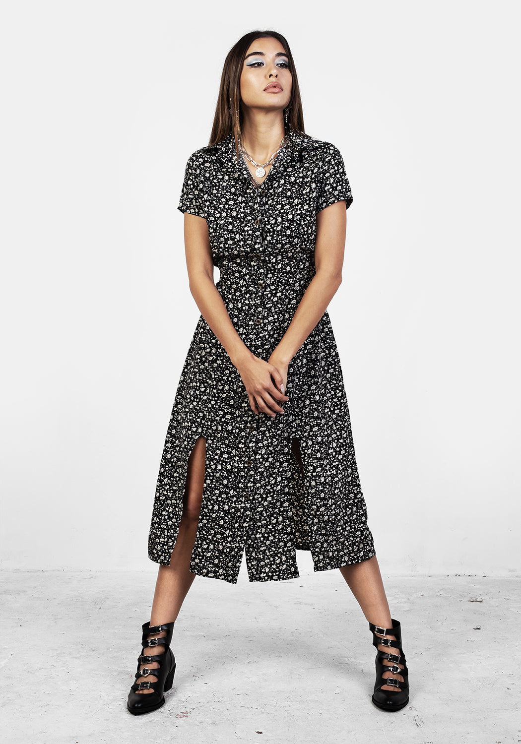 EVERGLADE SHIRT DRESS