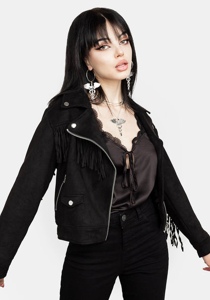 SUCCUBUS SATIN LACE CAMI