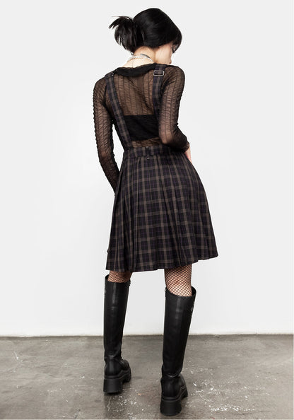 SINNER PLEATED SKIRT PINNY