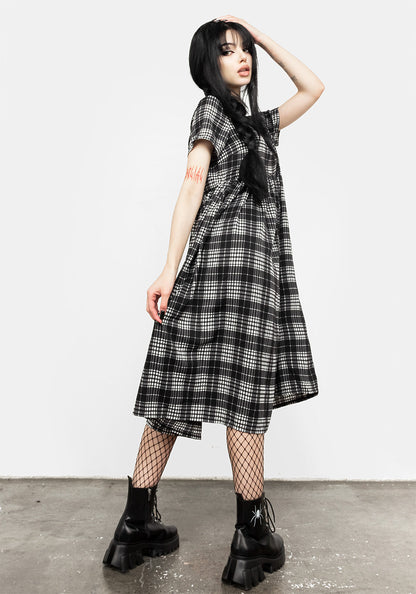 VICTORIA MIDI SMOCK DRESS