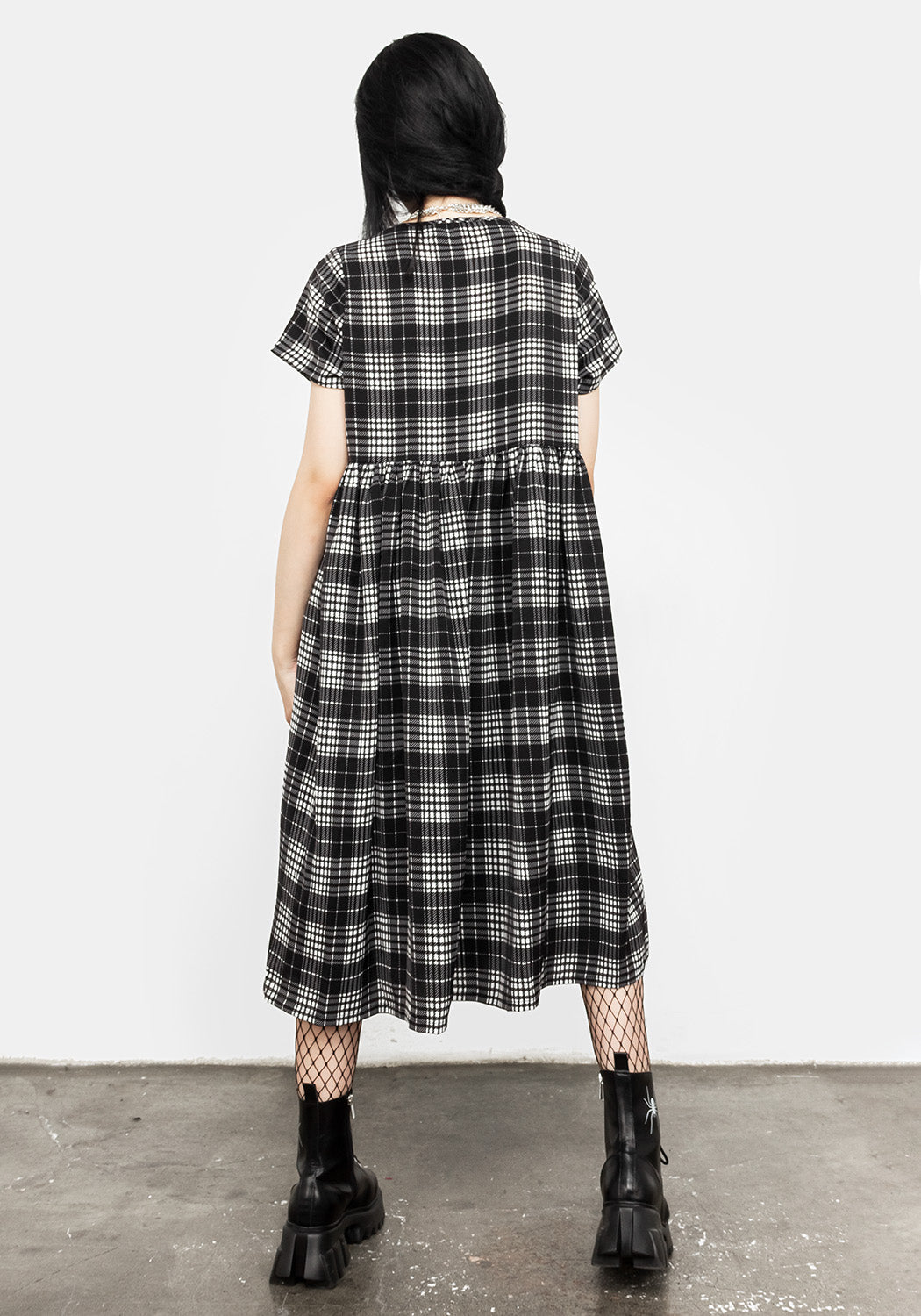 VICTORIA MIDI SMOCK DRESS