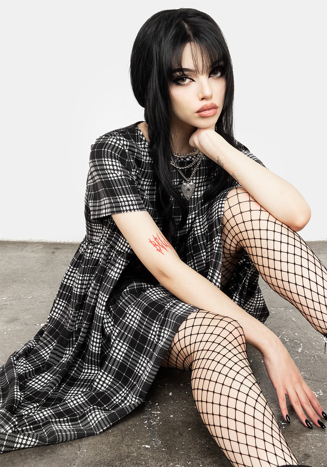 VICTORIA MIDI SMOCK DRESS