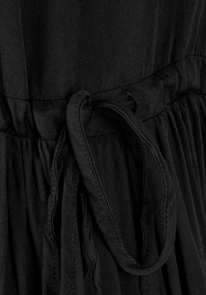 Priestess Embroidered Smock Dress