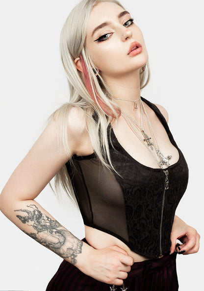 Intoxicate Jacquard Corset