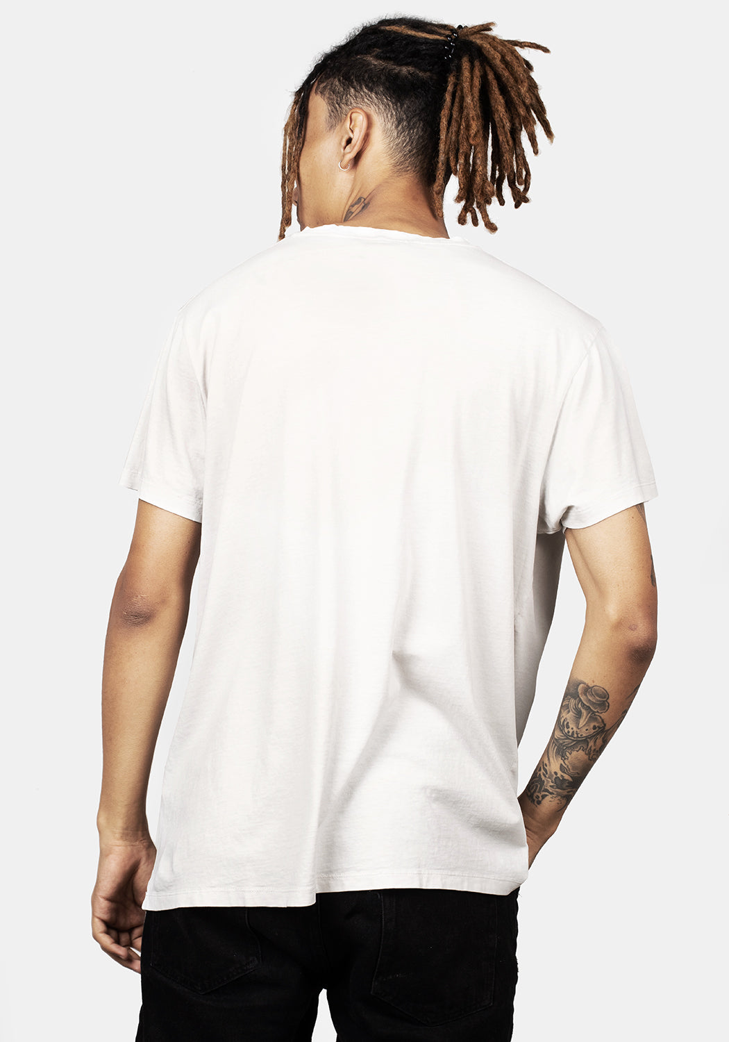 Sad Poets Vintage Off White Washed T-Shirt