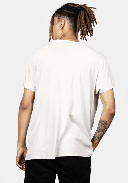 Sad Poets Vintage Off White Washed T-Shirt