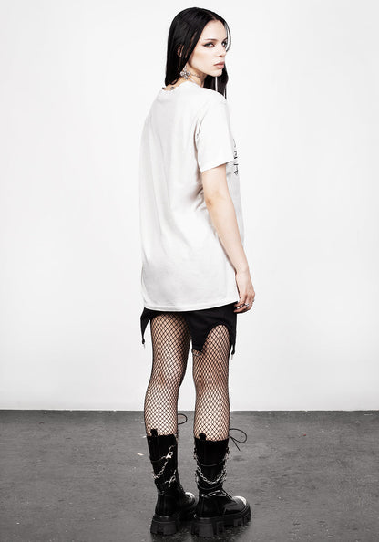 Wish Vintage Off White Washed T-Shirt