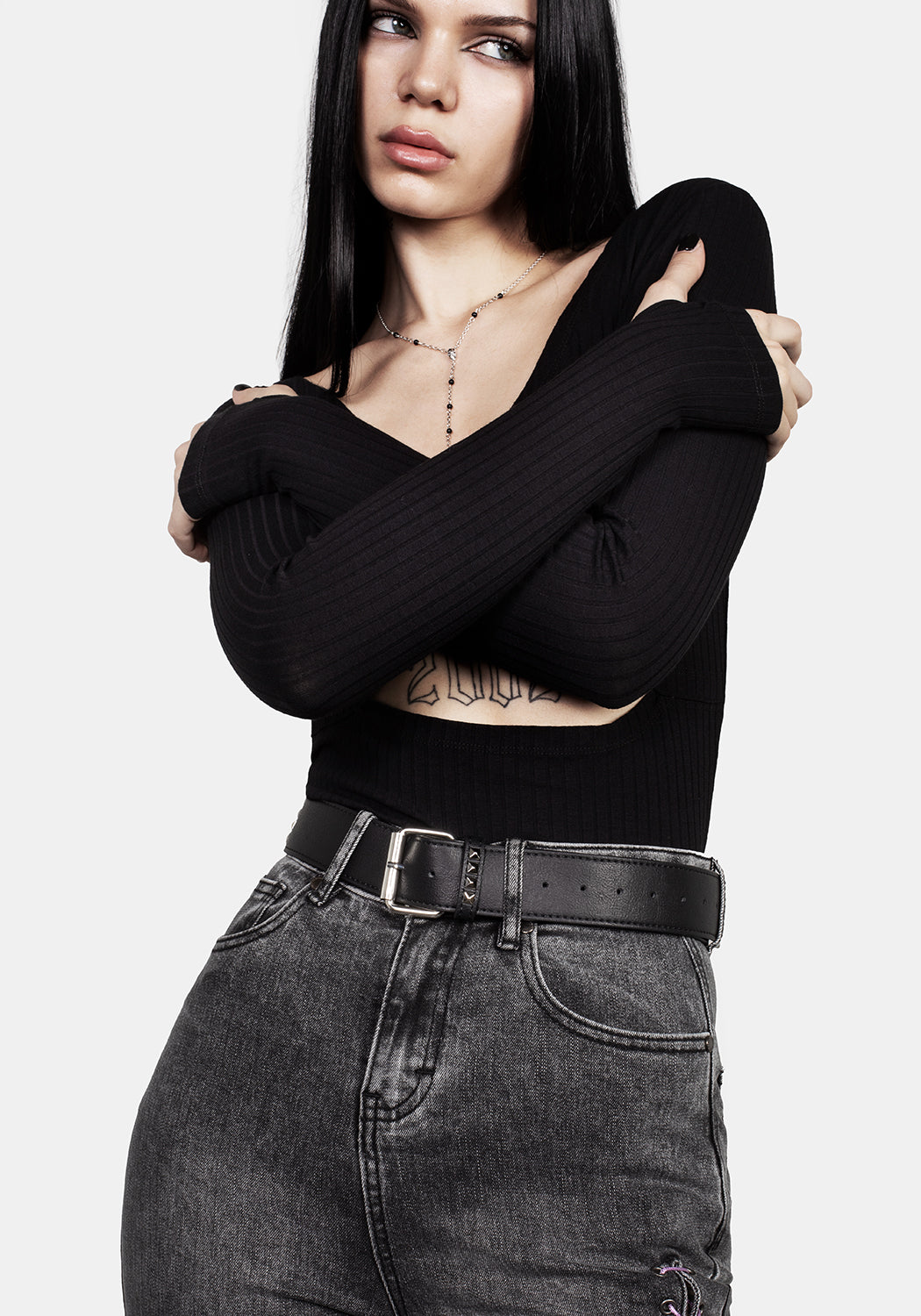 Hellbound Studded Jeans Belt